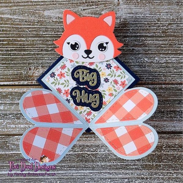 Fox Valentine Box die set