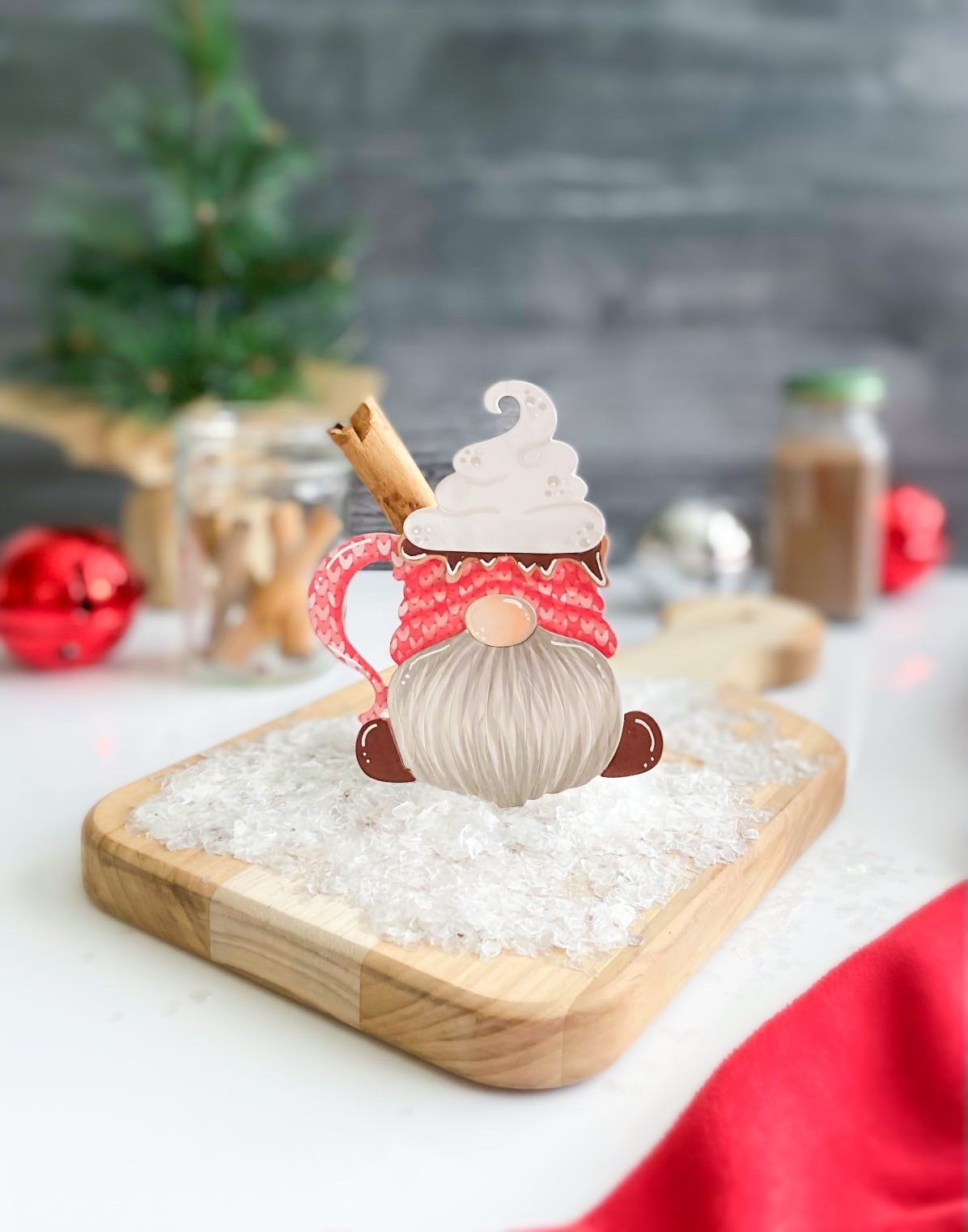Christmas Gnome Mug Die Set