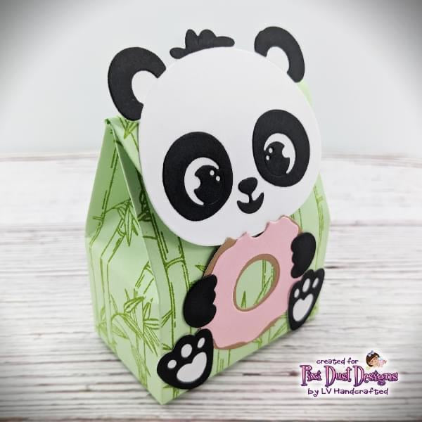 Panda Love Bag Die set