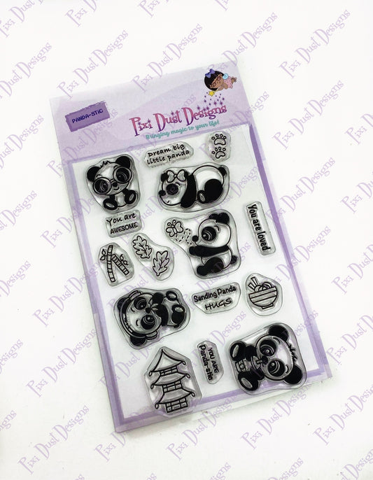 Panda-stic Stamp set