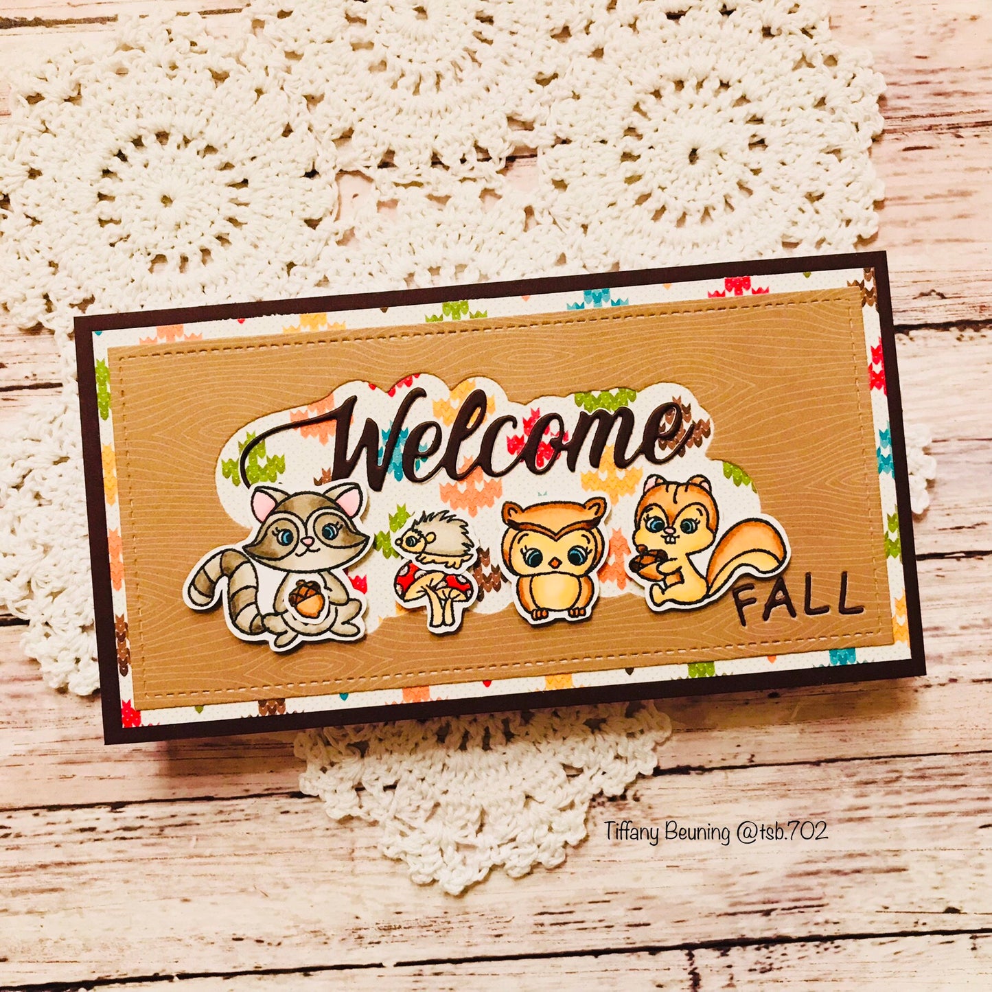 Welcome Fall & Fall In Love Die Set