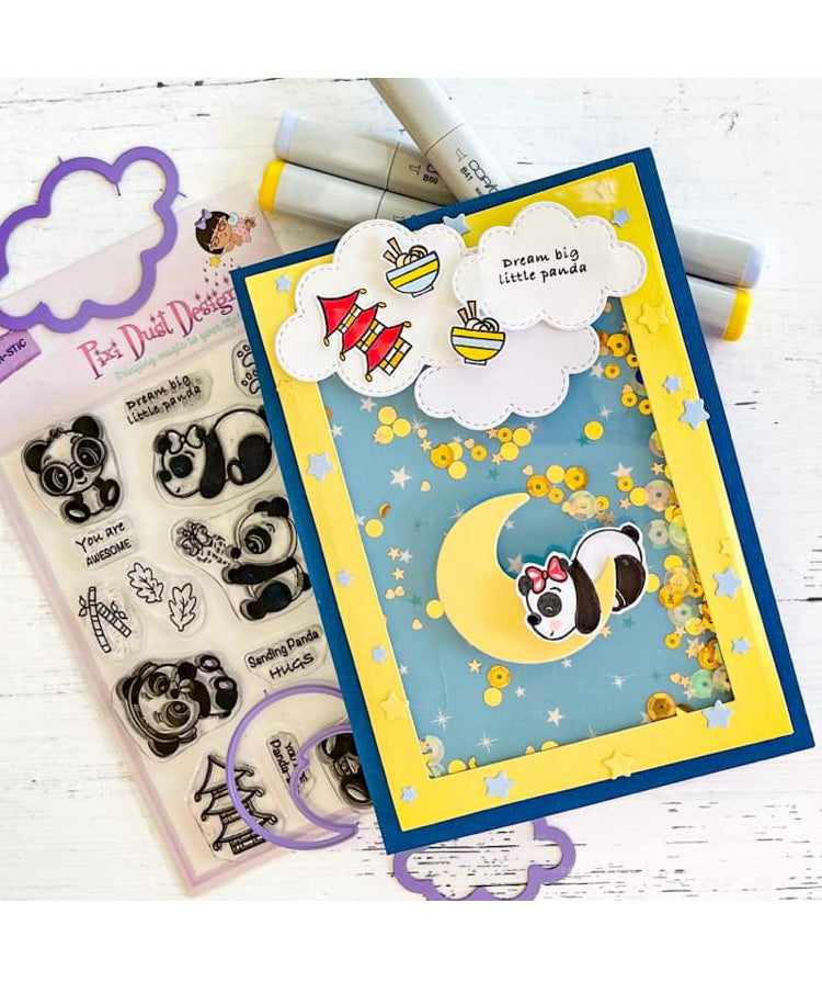 Panda-stic Stamp set